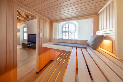 Sauna im Schloss